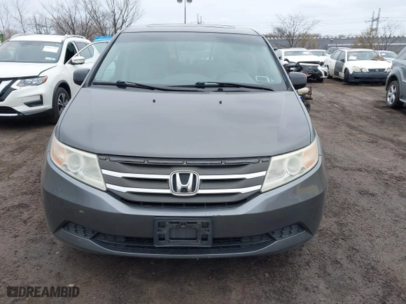 2011 Honda Odyssey EX-L with VIN 5FNRL5H61BB036921, listed as a IAAI auction lot 41939802 with 126,656 mi miles. Bid and sale history available at carsss.com. Image 12.