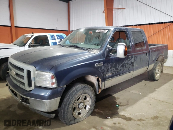 2007 Ford F-350 XL with VIN 1FTWW31P67EB45837, listed as a Copart auction lot 89255585 with 160,785 mi miles and Salvage title. Bid and sale history available at DreamBid. Image 1.