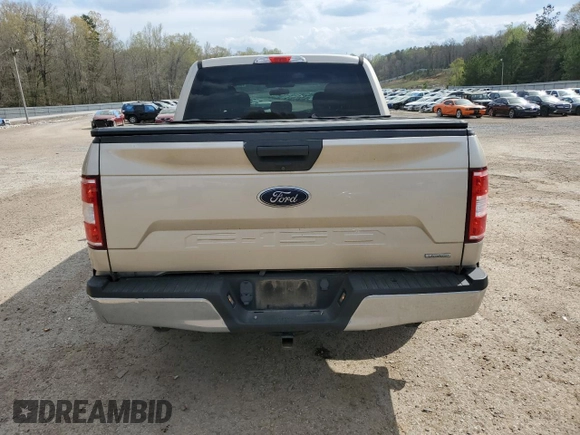 2018 Ford F-150 XL with VIN 1FTEW1CP7JFC86673, listed as a Copart auction lot 50733945 with 103,187 mi miles and Salvage Title. Bid and sale history available at carsss.com. Image 6.