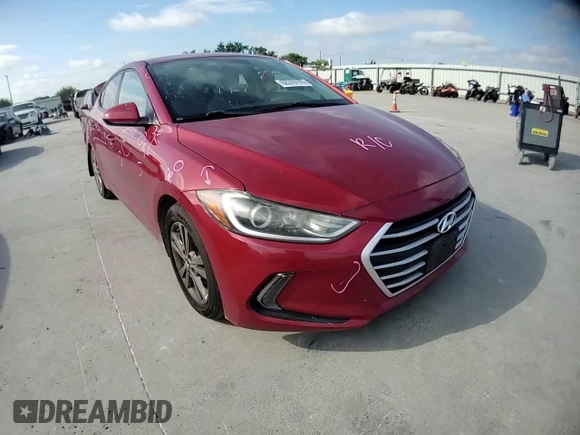 2017 Hyundai Elantra SE with VIN KMHD84LF4HU178396, listed as a Copart auction lot 62370105 with 92,846 mi miles and Salvage title. Bid and sale history available at DreamBid. Image 13.