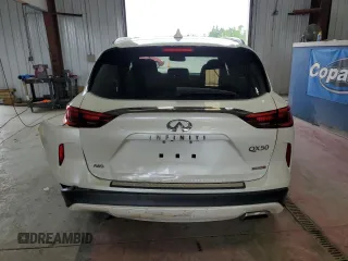 2020 Infiniti QX50 Luxe z VIN 3PCAJ5M35LF109871, wystawiony jako Copart lot #62479765 z przebiegiem 55 723 mil mil oraz Szkoda całkowita • Salvage title. Historia ofert i sprzedaży dostępna na DreamBid. Obrazek 6.
