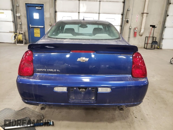 2006 Chevrolet Monte Carlo LT 3.9L with VIN 2G1WK161X69282469, listed as a Copart auction lot 48595425 with 158,310 mi miles and Clean Title. Bid and sale history available at carsss.com. Image 6.