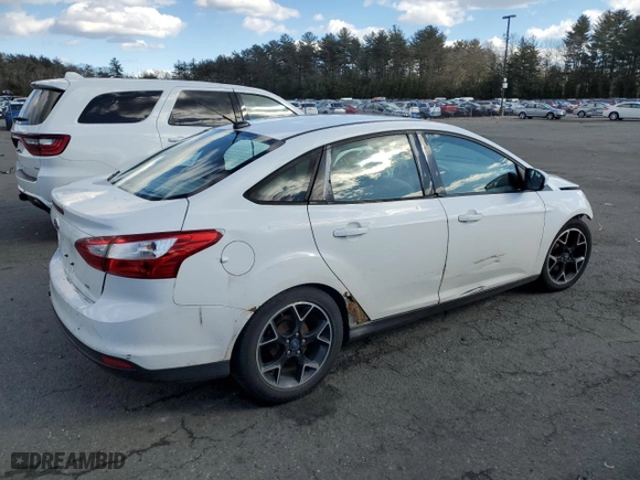 2012 Ford Focus SE with VIN 1FAHP3F2XCL179357, listed as a Copart auction lot 48151365 with 0 mi miles and Salvage Title. Bid and sale history available at carsss.com. Image 3.
