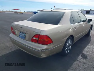 2001 Lexus LS 430 with VIN JTHBN30F110040314, listed as a IAAI auction lot 41292034 with Not Provided miles. Bid and sale history available at carsss.com. Image 15.