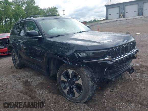 2022 Jeep Grand Cherokee with VIN 1C4RJYB69N8715243, listed as a IAAI auction lot 42319323 with 23,405 mi miles and . Bid and sale history available at DreamBid. Image 1.