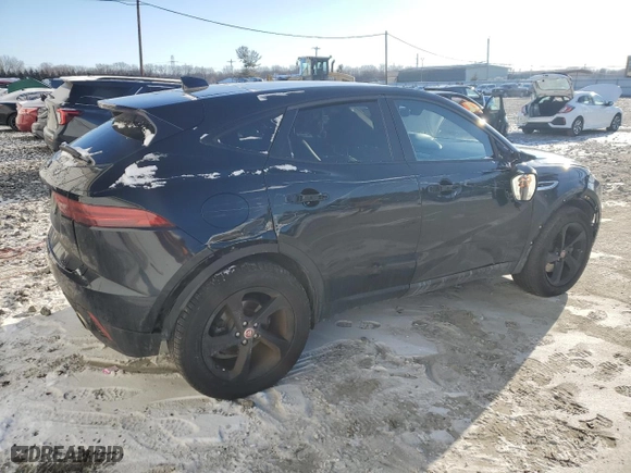 2019 Jaguar E-PACE S with VIN SADFJ2FX5K1Z40870, listed as a Copart auction lot 46054445 with 48,890 mi miles and Salvage Title. Bid and sale history available at carsss.com. Image 3.