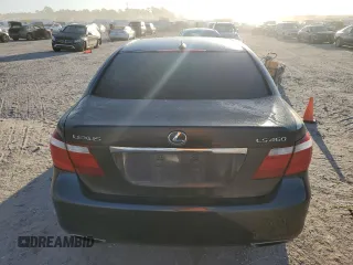 2007 Lexus LS 460 with VIN JTHBL46F075028914, listed as a Copart auction lot 49012595 with 184,573 mi miles and Salvage Title. Bid and sale history available at DreamBid. Image 6.