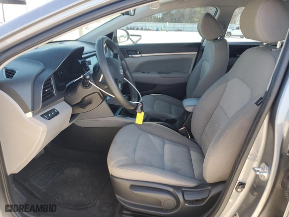 2019 Hyundai Elantra Preferred with VIN KMHD84LF3KU737458, listed as a Copart auction lot 46575205 with 144,271 mi miles and Salvage Title. Bid and sale history available at carsss.com. Image 7.