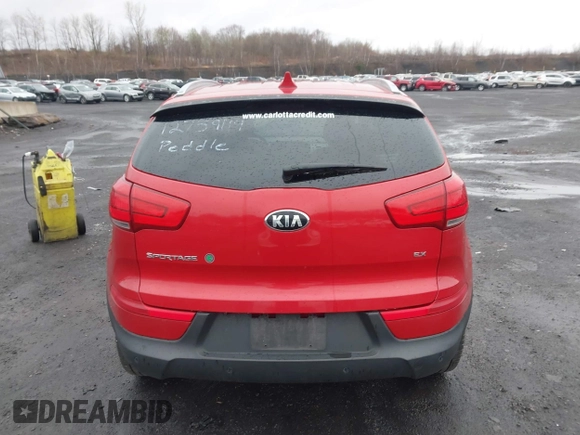 2014 Kia Sportage EX with VIN KNDPCCAC9E7552904, listed as a IAAI auction lot 41980439 with 184,871 mi miles and . Bid and sale history available at DreamBid. Image 16.