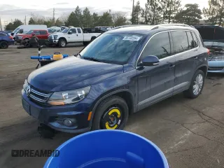2014 Volkswagen Tiguan SEL с VIN WVGAV3AX1EW521344, выставлен на аукционе Copart как лот 85748394 с пробегом 120 450 миль миль и Списание • Salvage title. История ставок и продаж доступна на DreamBid. Изображение 1.