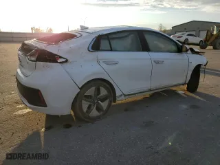 2020 Hyundai Ioniq Hybrid Limited with VIN KMHC05LC5LU240718, listed as a Copart auction lot 79533604 with 0 mi miles and Salvage Title. Bid and sale history available at carsss.com. Image 3.