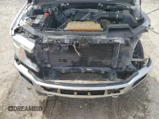 2018 Ford F-150 XL with VIN 1FTEW1E5XJKF72486, listed as a Copart auction lot 53668785 with 206,282 mi miles and Salvage Title. Bid and sale history available at carsss.com. Image 11.