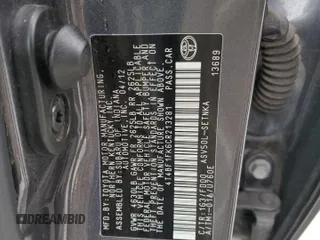 2012 Toyota Camry L with VIN 4T4BF1FK6CR213281, listed as a Copart auction lot 50247535 with 153,285 mi miles and Salvage Title. Bid and sale history available at carsss.com. Image 13.