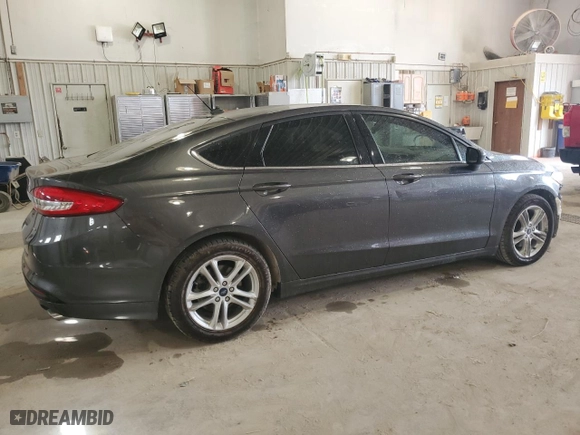 2018 Ford Fusion SE with VIN 3FA6P0H70JR267721, listed as a Copart auction lot 49581765 with NaN miles and Salvage Title. Bid and sale history available at carsss.com. Image 3.