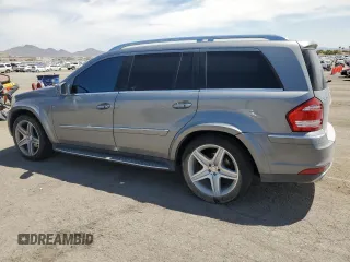 2012 Mercedes-Benz GL-Class GL 550 with VIN 4JGBF8GE1CA779877, listed as a Copart auction lot 66185824 with 108,949 mi miles and Salvage Title. Bid and sale history available at carsss.com. Image 2.