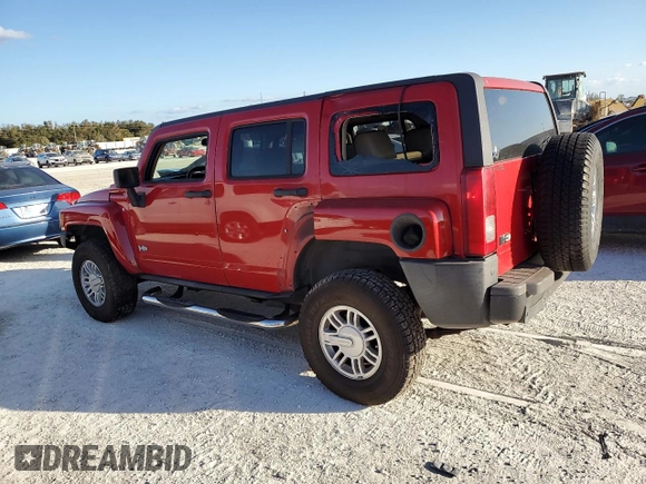 2008 Hummer H3 SUV with VIN 5GTEN13E488111242, listed as a Copart auction lot 78488954 with 0 mi miles and Salvage Title. Bid and sale history available at carsss.com. Image 2.
