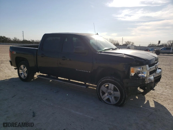 2008 Chevrolet Silverado 1500 LT w/1LT with VIN 2GCEK133481206269, listed as a Copart auction lot 46091365 with 169,038 mi miles and Salvage Title. Bid and sale history available at carsss.com. Image 4.