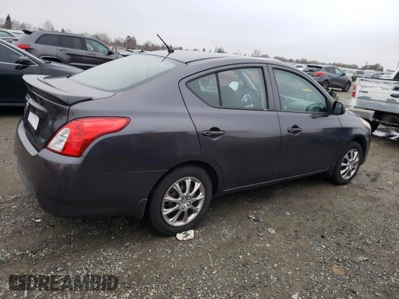 2015 Nissan Versa S Plus with VIN 3N1CN7AP5FL880792, listed as a Copart auction lot 86258494 with 158,228 mi miles and Salvage Title. Bid and sale history available at DreamBid. Image 3.