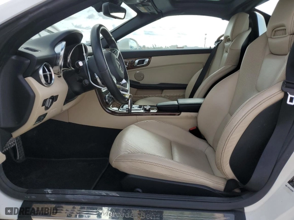 2017 Mercedes-Benz SLC with VIN WDDPK3JA7HF138747, listed as a Copart auction lot 86614014 with 36,199 mi miles and Salvage Title. Bid and sale history available at carsss.com. Image 7.