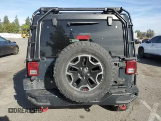 2017 Jeep Wrangler Unlimited Rubicon Recon with VIN 1C4BJWFG4HL533413, listed as a Copart auction lot 86196194 with 39,162 mi miles and Salvage title. Bid and sale history available at DreamBid. Image 6.