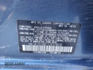 2018 Subaru Crosstrek Premium z VIN JF2GTABC3J9329020, wystawiony jako Copart lot #44219625 z przebiegiem 110 476 mil mil oraz Szkoda całkowita • Salvage title. Historia ofert i sprzedaży dostępna na DreamBid. Obrazek 12.