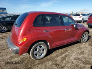 2001 Chrysler PT Cruiser with VIN 3C8FY4BB01T592155, listed as a Copart auction lot 80215924 with 129,971 mi miles and Clean Title. Bid and sale history available at carsss.com. Image 3.