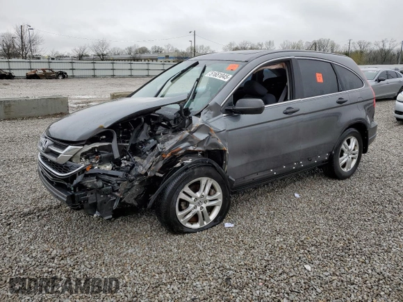2011 Honda CR-V EX with VIN 5J6RE4H51BL027722, listed as a Copart auction lot 51651045 with 122,453 mi miles and Non Repairable. Bid and sale history available at carsss.com. Image 1.