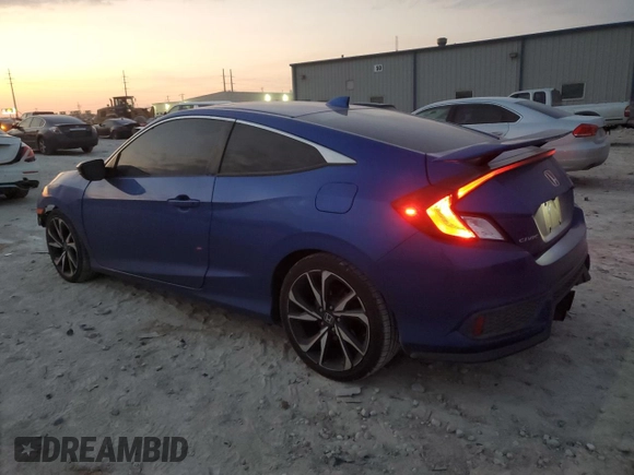 2017 Honda Civic Si with VIN 2HGFC3A55HH754856, listed as a Copart auction lot 46654685 with 149,588 mi miles and Salvage Title. Bid and sale history available at DreamBid. Image 2.
