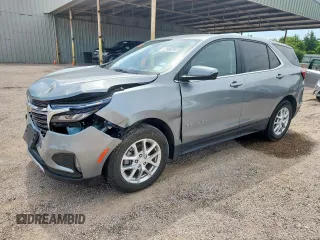 2023 Chevrolet Equinox LT с VIN 3GNAXKEG4PS170146, выставлен на аукционе Copart как лот 64211615 с пробегом 50 735 миль миль и Чистый • Clean title. История ставок и продаж доступна на DreamBid. Изображение 1.