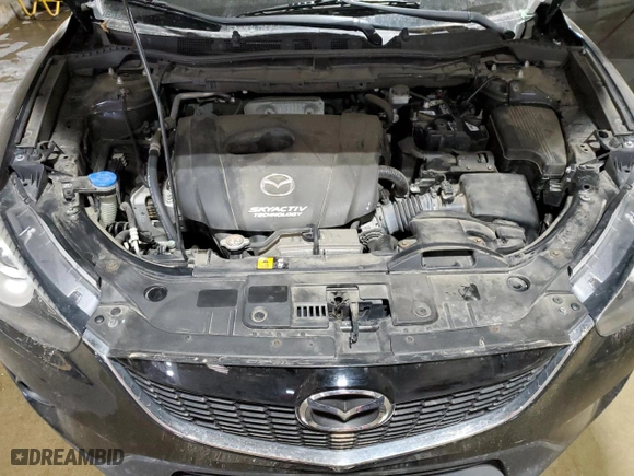 2015 Mazda CX-5 Touring with VIN JM3KE4CY7F0440350, listed as a Copart auction lot 48787245 with 124,786 mi miles and Salvage Title. Bid and sale history available at carsss.com. Image 12.