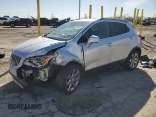 2014 Buick Encore Leather with VIN KL4CJCSB2EB590430, listed as a Copart auction lot 49534445 with 145,668 mi miles and Salvage Title. Bid and sale history available at carsss.com. Image 1.