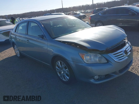 2008 Toyota Avalon XL with VIN 4T1BK36B28U256086, listed as a IAAI auction lot 41639696 with 107,537 mi miles. Bid and sale history available at carsss.com. Image 1.