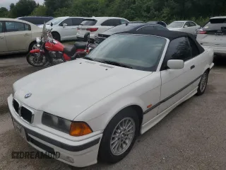 1997 BMW 3-Series 328IC with VIN WBABK8324VET95323, listed as a Copart auction lot 74764384 with 0 mi miles and Non Repairable. Bid and sale history available at carsss.com. Image 1.