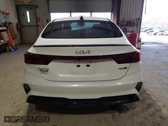 2024 Kia Forte GT-Line with VIN 3KPF54AD0RE753374, listed as a Copart auction lot 45887275 with 23,210 mi miles and Salvage Title. Bid and sale history available at carsss.com. Image 6.
