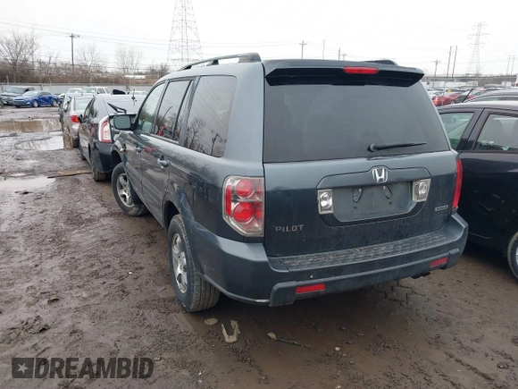 2006 Honda Pilot EX with VIN 5FNYF18496B021499, listed as a IAAI auction lot 41540784 with 232,665 mi miles and . Bid and sale history available at DreamBid. Image 3.