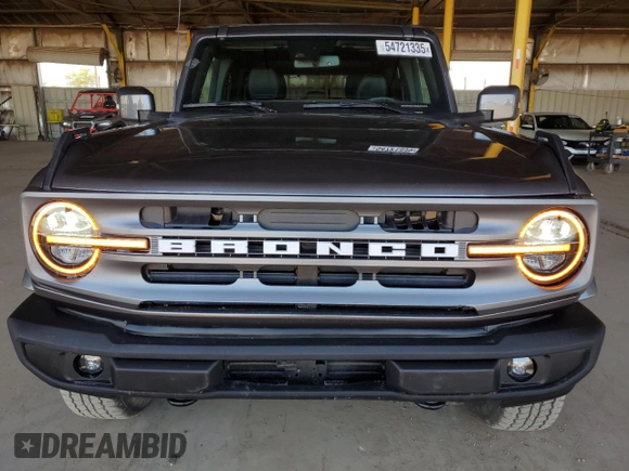 2022 Ford Bronco with VIN 1FMEE5DP0NLA77206, listed as a Copart auction lot 54721335 with 41,379 mi miles and Salvage Title. Bid and sale history available at carsss.com. Image 5.