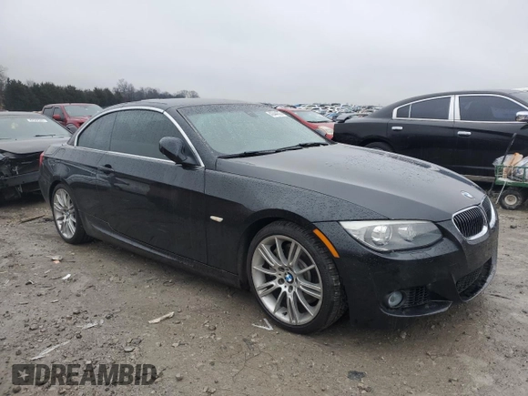 2012 BMW 3 Series 335i with VIN WBADX7C59CE744262, listed as a Copart auction lot 42444535 with 58,388 mi miles and Clean title. Bid and sale history available at DreamBid. Image 4.