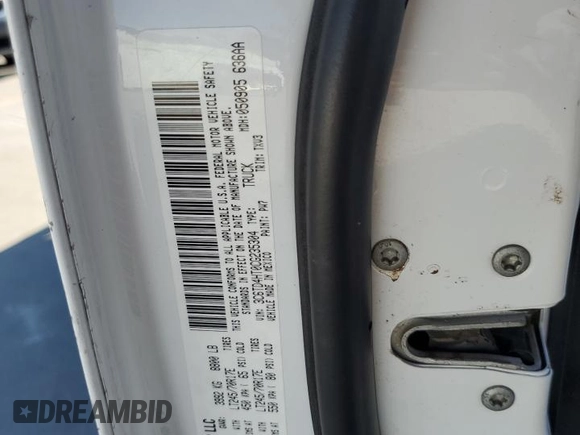 2012 Ram 2500 ST с VIN 3C6TD4HT0CG235304, выставлен на аукционе Copart как лот 74064554 с пробегом 143 784 миль миль и Чистый • Clean title. История ставок и продаж доступна на DreamBid. Изображение 12.