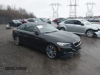 2015 BMW 2 Series 228i xDrive with VIN WBA1G9C50FVX96740, listed as a IAAI auction lot 41868568 with 153,665 mi miles and . Bid and sale history available at DreamBid. Image 1.