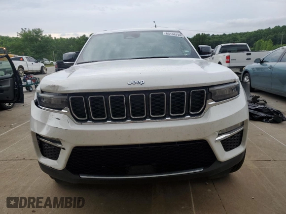 2024 Jeep Grand Cherokee with VIN 1C4RJYB60R8531766, listed as a Copart auction lot 63136725 with 32,173 mi miles and Clean title. Bid and sale history available at DreamBid. Image 5.