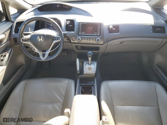 2011 Honda Civic Sdn EX-L with VIN 2HGFA1F96BH504118, listed as a Copart auction lot 44194695 with 173,660 mi miles and Salvage Title. Bid and sale history available at carsss.com. Image 8.