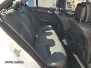 2012 Mercedes-Benz C 300 Sport with VIN WDDGF8BB0CR237300, listed as a Copart auction lot 61340735 with 109,157 mi miles and Salvage title. Bid and sale history available at DreamBid. Image 10.