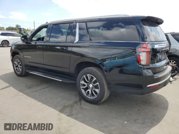 2022 Chevrolet Suburban LS with VIN 1GNSCBKD8NR114222, listed as a Copart auction lot 49244255 with 117,379 mi miles and Clean Title. Bid and sale history available at DreamBid. Image 2.