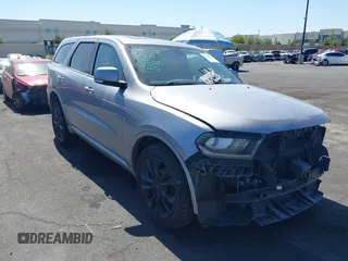 2020 Dodge Durango GT Plus with VIN 1C4RDJDG4LC258601, listed as a IAAI auction lot 42303778 with 111,535 mi miles and . Bid and sale history available at DreamBid. Image 14.