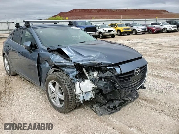 2016 Mazda 3 i Sport with VIN 3MZBM1K77GM318165, listed as a Copart auction lot 51353515 with 94,816 mi miles and Salvage Title. Bid and sale history available at DreamBid. Image 10.