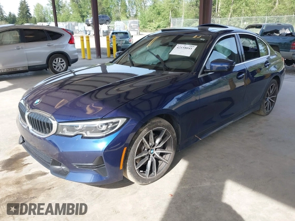 2019 BMW 3 Series 330i z VIN WBA5R1C51KAJ99658, wystawiony jako IAAI lot #42158041 z przebiegiem Nie podano mil oraz . Historia ofert i sprzedaży dostępna na DreamBid. Obrazek 16.