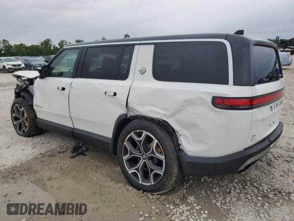 2024 Rivian R1S Adventure z VIN 7PDSGABA7RN034025, wystawiony jako Copart lot #55949335 z przebiegiem 14 429 mil mil oraz Szkody całkowita. Historia ofert i sprzedaży dostępna na DreamBid. Obrazek 2.