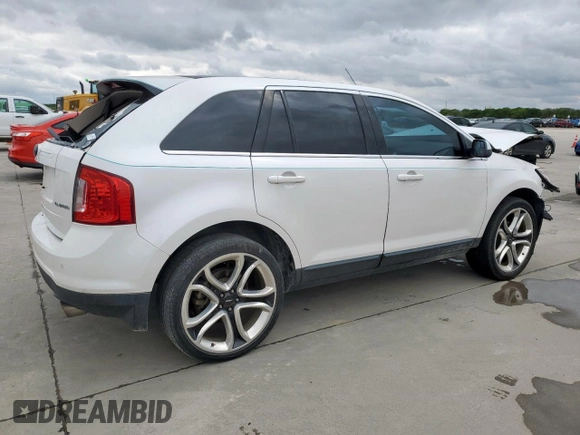 2013 Ford Edge Limited with VIN 2FMDK3KC5DBC81295, listed as a Copart auction lot 50650345 with 128,181 mi miles and Salvage Title. Bid and sale history available at carsss.com. Image 3.