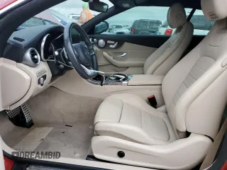 2017 Mercedes-Benz C 300 with VIN WDDWK4JB2HF430767, listed as a Copart auction lot 74781874 with Not Provided miles and Salvage Title. Bid and sale history available at DreamBid. Image 7.