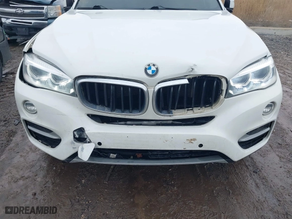 2016 BMW X6 xDrive35i with VIN 5UXKU2C52G0N81395, listed as a IAAI auction lot 41490540 with 149,031 mi miles. Bid and sale history available at carsss.com. Image 6.